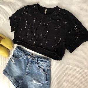 LF ultra crop cutoff acid dye top black